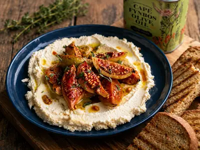 Baked Guavas with Whipped Feta: South African recipe by Ivana
