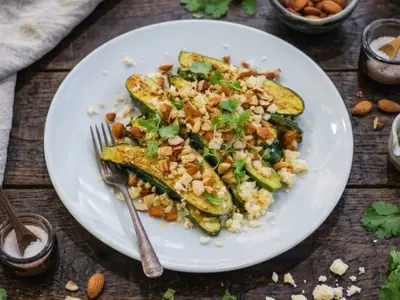 Braaied Baby Marrow: South African recipe by Ivana