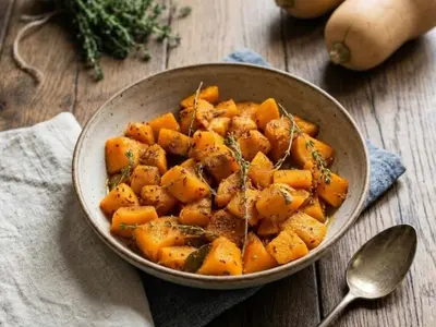 Braised Butternut Curry: South African recipe by Ivana