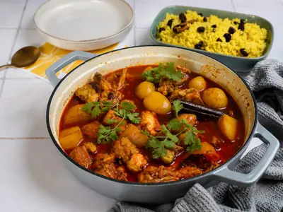 Cape Malay Chicken Curry: South African recipe by Ivana