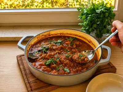 Curried Samp & Beans: South African recipe by Ivana