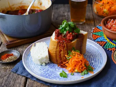Bunny Chow with Mutton: South African recipe by Ivana