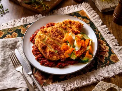 Durban Masala Schnitzel: South African recipe by Ivana