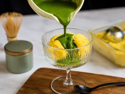 Mango Lassi Matchagatto: Asian recipe by Ivana