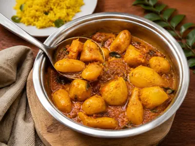 Simple Madumbi Curry: South African recipe by Ivana
