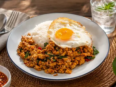 Pad Kaprao (Thai holy basil stir fry): Asian recipe by Ivana