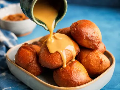 Pampoenkoekies with Salted Caramel: South African recipe by Ivana