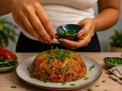 Peri-Peri Fried Rice: South African recipe by Ivana