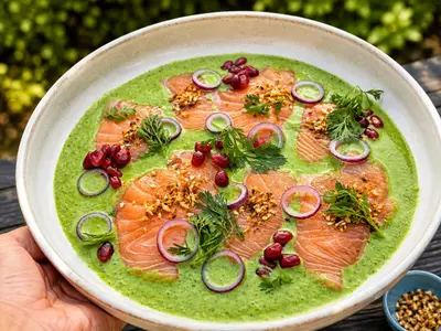 Salmon Crudo: Asian recipe by Ivana