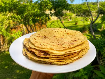 South African Durban Roti: South African recipe by Ivana