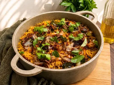 Vegetable Biryani: South African recipe by Ivana