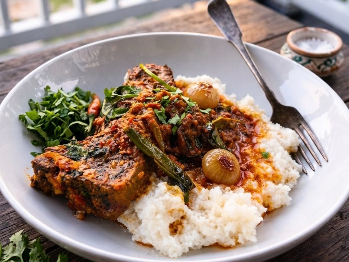 Braai Chops Chutney, a South African recipe
