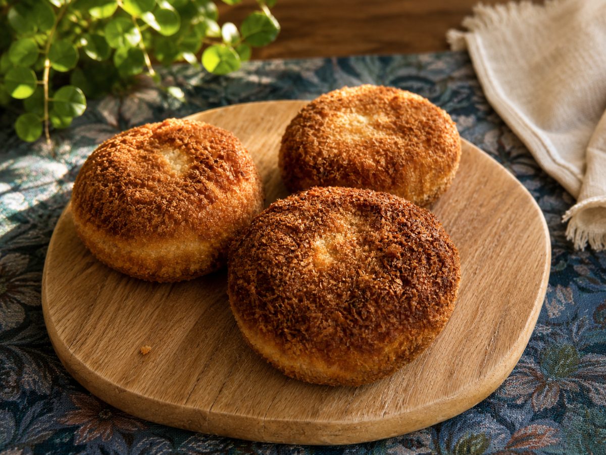 Durban Curry Doughnuts, a South African recipe