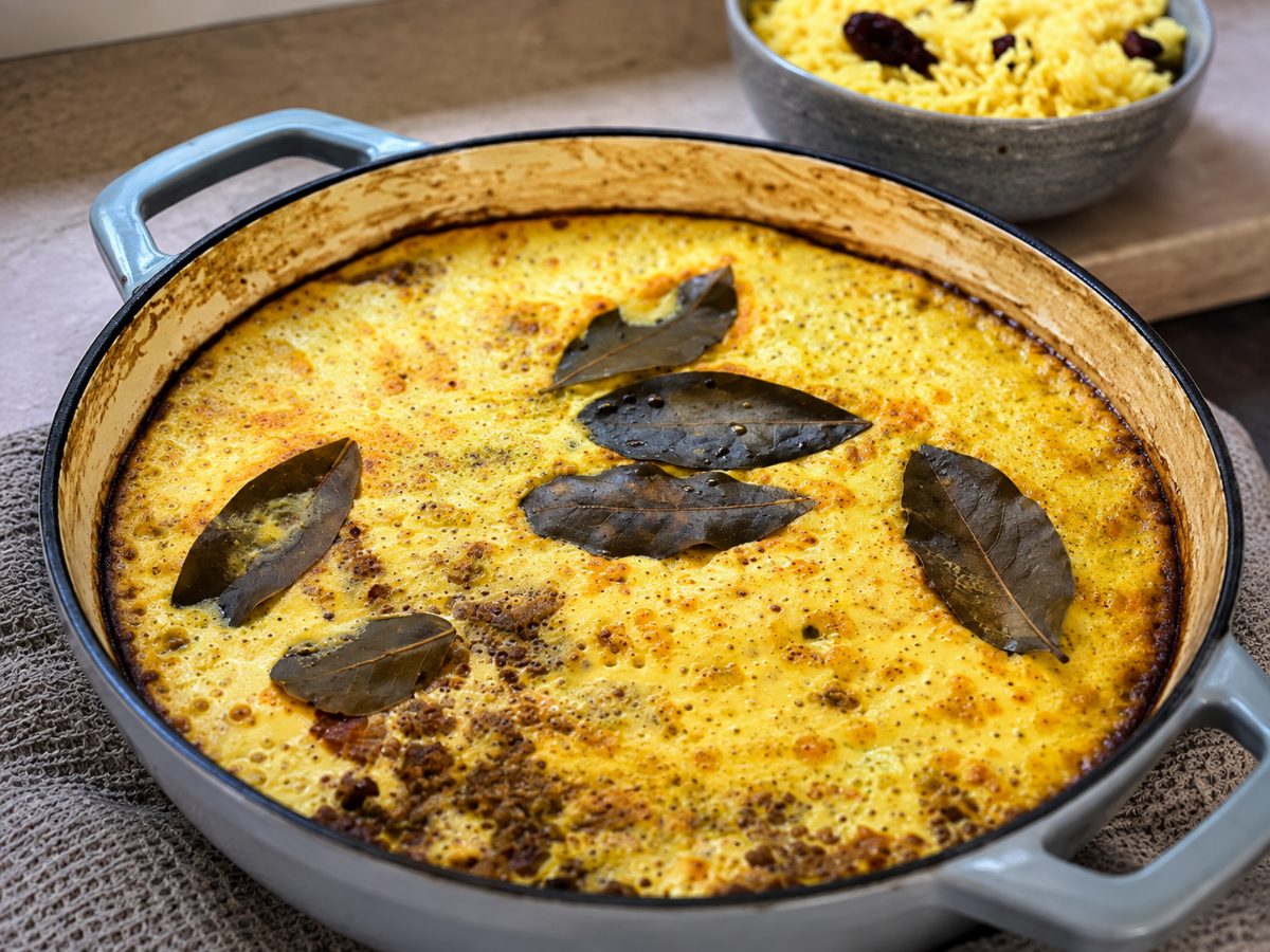 Classic Bobotie, a South African recipe