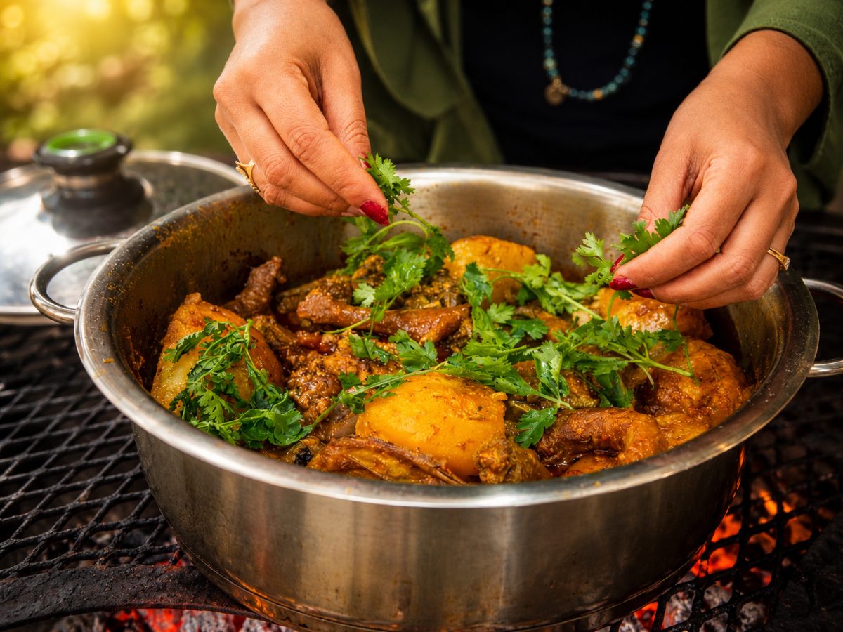 Mum’s 'Fresh' South African Chicken Curry, a South African recipe