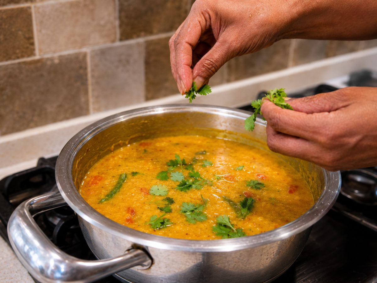 Masala Dholl, a South African recipe