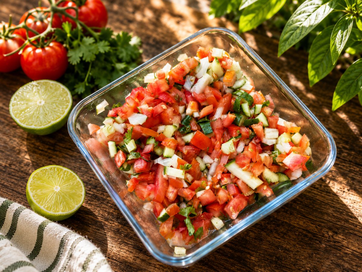 Tomato Sambal, a South African recipe